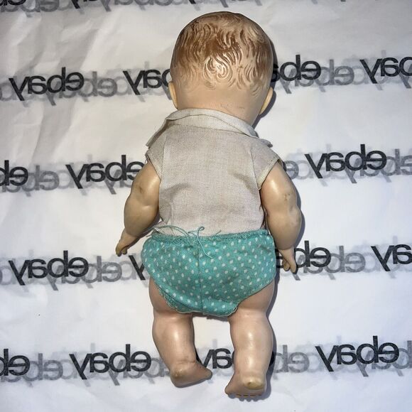 Ruth E Newton The Sun Rubber Co Vintage Doll 8” 1957 Drink & Wet - Picture 2 of 5